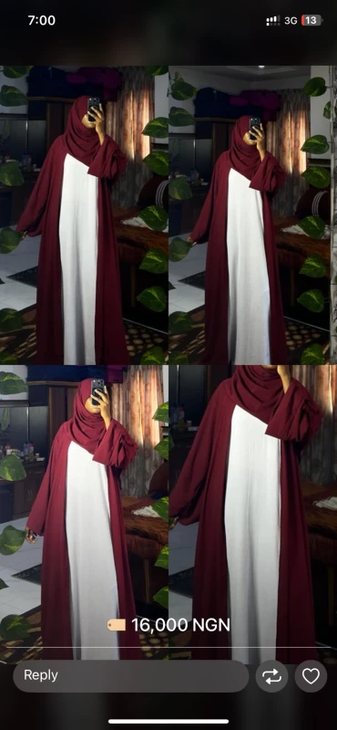 Two pieces kimono and inner